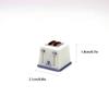 1:12 Dollhouse Toaster Kettle Simulation Model Dollhouse Miniature Kitchen Furniture Decoration Kid Pretend Play Toys
