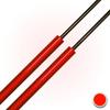 Qty(2) Trunk Struts for Citroen DS3 Mk1 3-door Hatchback 2009-2016 Rear Tailgate Boot Lift Supports Shock Absorbers Gas Springs