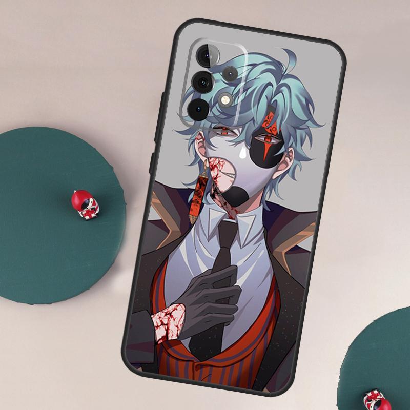 Чехол Il Dottore Genshin Impact для Samsung Galaxy A13 A23 A33 A53 A73 A12 A22 A32 A52 A52S A04S A50 A51 A71 Чехол