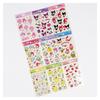 Characters Petit Petit Cute Tattoo Fancy Sticker, 9 Pieces, Mixed Colors