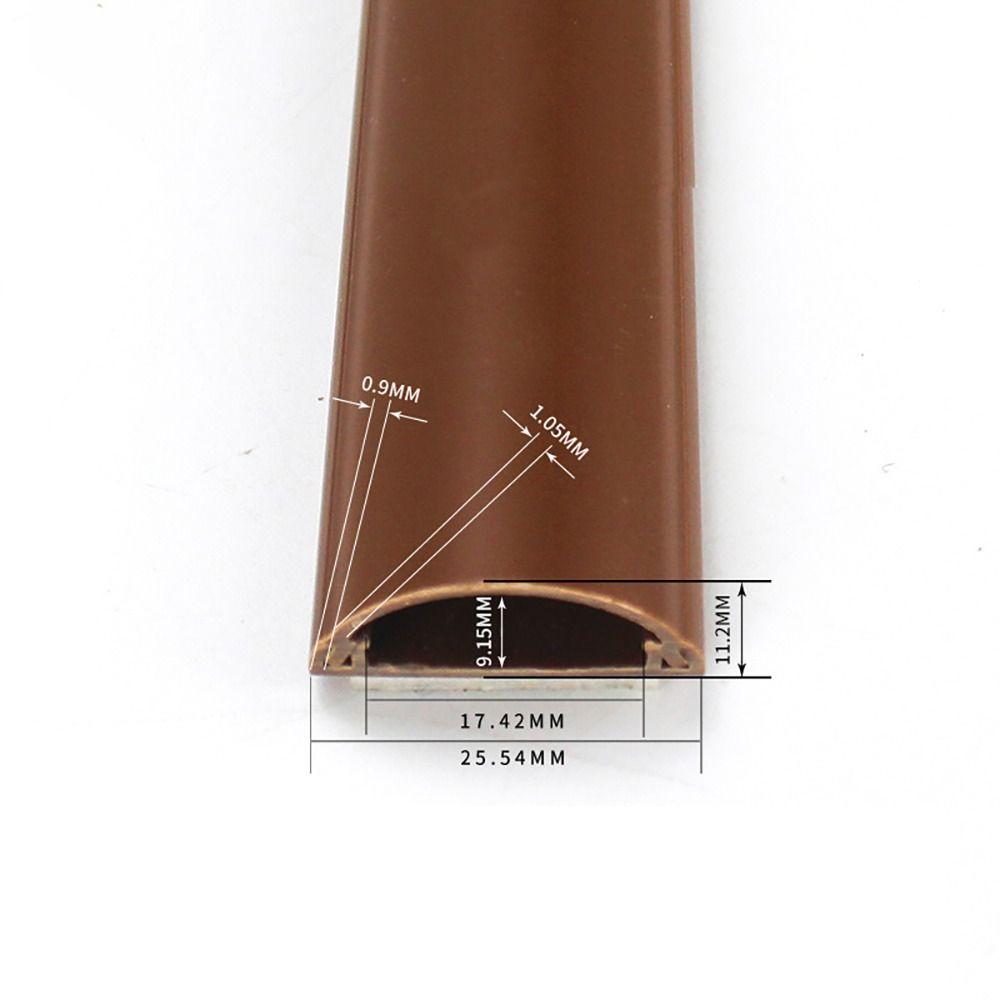 Самоклеящаяся защита шнура питания дуги Защитная крышка кабеля Напольная крышка шнура для дома и улицы