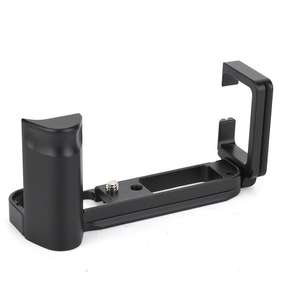 L shaped Metal Quick Release Plate Bracket Hand Grip for Fuji XT10 XT20 XT30 Mirrorless Camera
