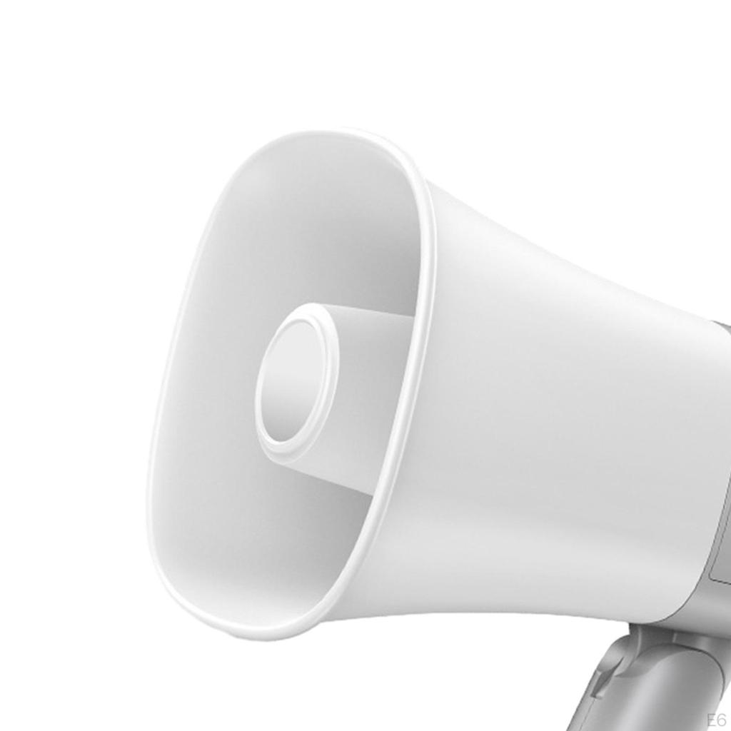 Мегафонный динамик Ручной усилитель Компактный Регулируемый Громкость Громкоговоритель