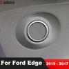 Декоративная накладка на заднюю стойку аудиодинамика для Ford Edge 2015 2016 2017, матовая, аксессуары для интерьера