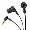 Elecom Stereo Earphones Anti-Tangle Flat Cord Y Type 9mm Driver Black EHP-C3520BK