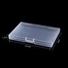 Large New One-Grid Cross-Border Plastic Box Pp Box Transparent Rectangular Flat Box Hardware Packing Box Manicure Storage Box