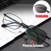 Складные прогрессивные фотохромные бифокальные очки для чтения Солнцезащитные очки для пресбиопии на открытом воздухе Спортивные Очки с защитой от синего света для ближнего и дальнего зрения