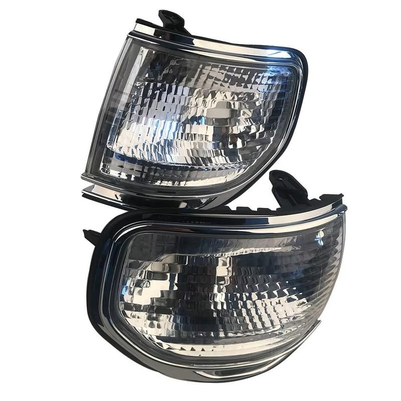 2Pcs Car Turn Signal Light Corner Lamp For Toyota Land Cruiser FJ80 LC80 1992