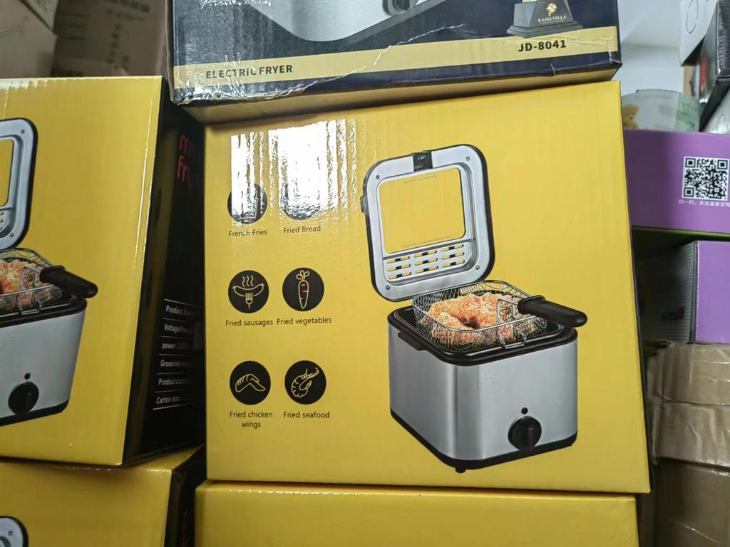 Профессиональная электрическая фритюрница большой емкости 2,5 л — идеально подходит для жареной курицы и картофеля фри