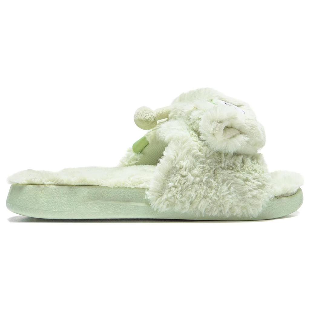 LiNing Disney Three Eyed X LN Slipper SE Удобные дышащие сандалии-слайды Женская обувь Светло-голубой Белый AGAT024-2