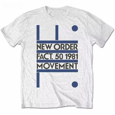 New Order MoveUnisext TShirt Official Merch Joy Division Factory Summer Tee Shirt Allpurpose Tshirt Oversized T Shirt