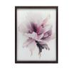 Subtelny Dotyk Kwiatu Subtelny Dotyk Kwiatu, 50X70 Cm, Rama Drewniana Ciemny Brąz, Papier Matowy 230 Gsm