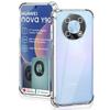 Для Huawei Nova Y90 Чехол Силиконовый Мягкий Ударопрочный Прозрачный Чехол Для Nova Y90 Прозрачный Чехол Для Nova Y90 Y91 Y61 Y70Funda Coque