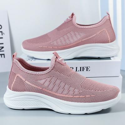 Летняя дышащая женская повседневная обувь, легкая, удобная, нескользящая спортивная обувь на мягкой подошве