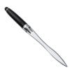 Black Letter Stainless Steel Hand Envelope Mail Opener