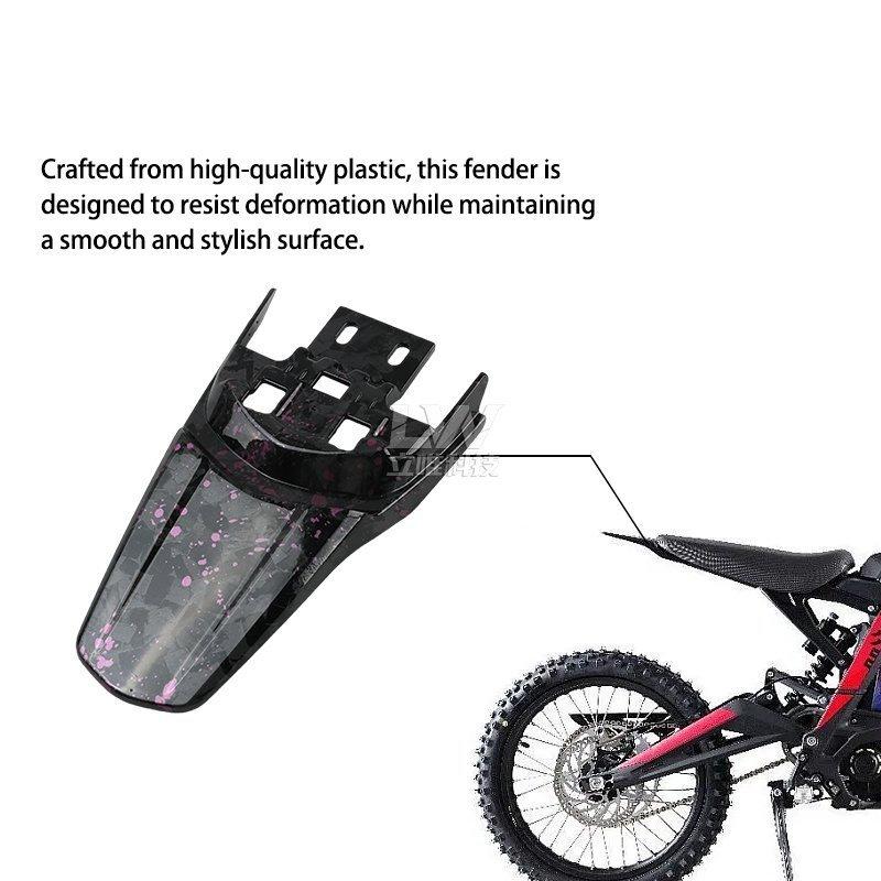 Compatible Rear Fender Tail Wing for Surron Light Bee X Electric Motorcycle Accessories