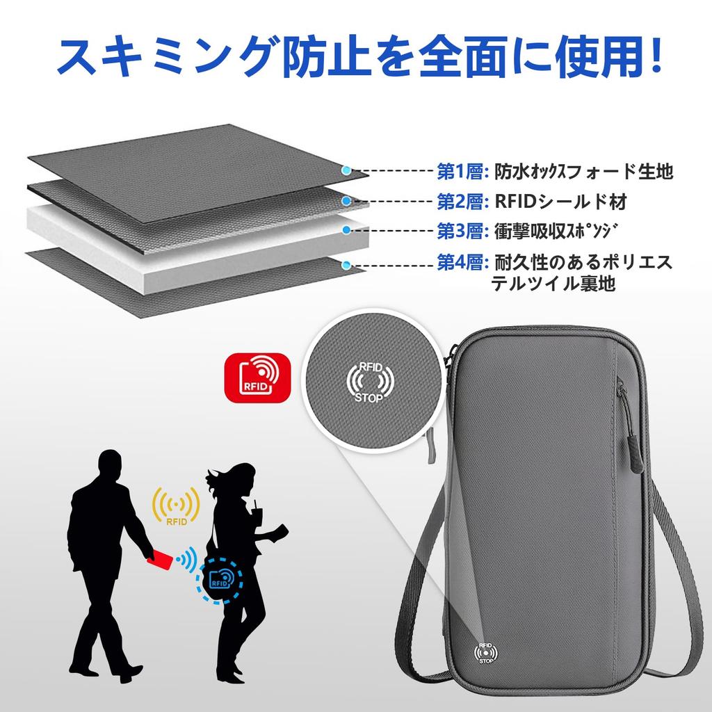 Паспорт Сберегательная книжка Сберегательная книжка Большая Серая [amifun] Чехол, Защита от скимминга, Водонепроницаемый, Чехол, Держатель, Антимагнитный, Защита от скимминга, Вместимость, RFID,