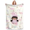 Monchhichis Blanket Quality Soft  Bedding Throws Winter Girls Boys Outdoor Funny Bedspread