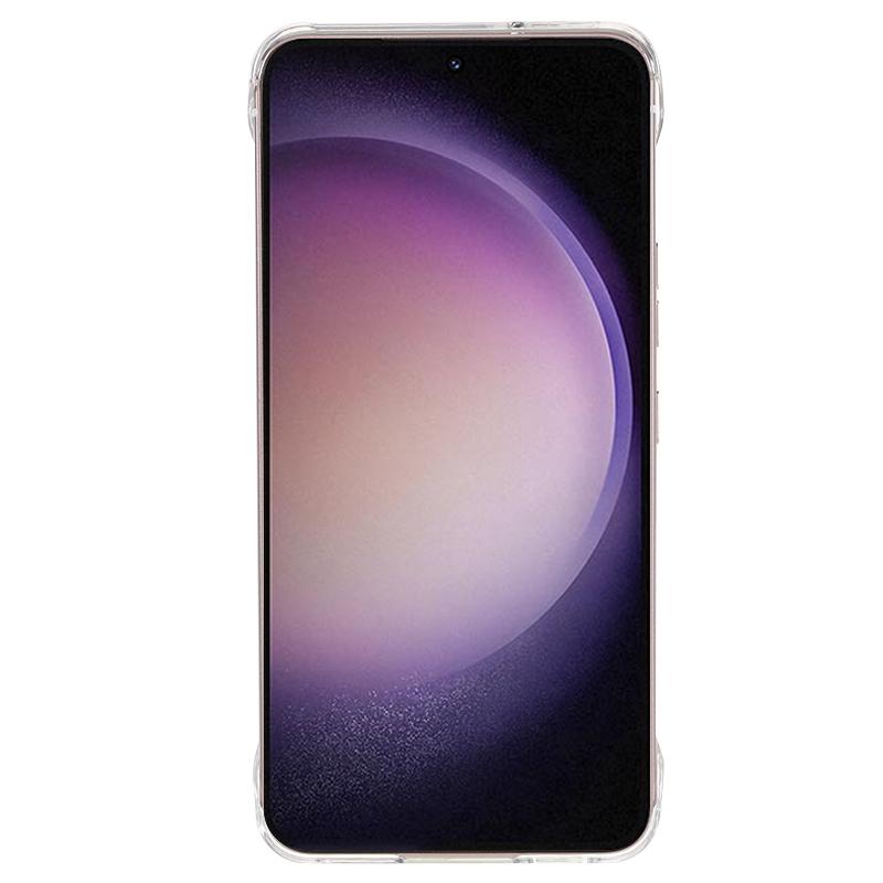 Безрамочный Жесткий ПК Чехол-бампер Защита от падения для Samsung Galaxy S23 Прозрачная Задняя крышка для мобильного телефона