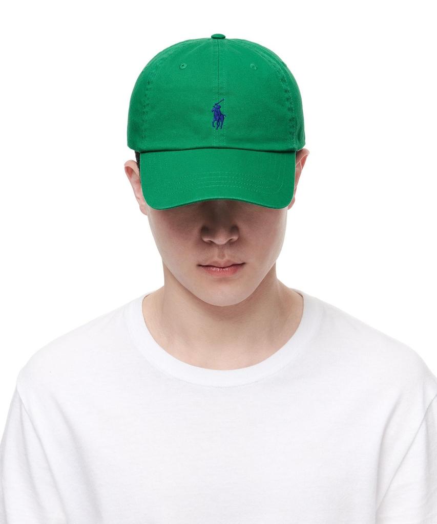 Кепка-бейсболка POLO RALPH LAUREN из хлопка Чино - Зеленая