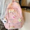 Niche Schoolbags In College Students High-value Cute Soft Girl Girl Backpack Ins Bag Women's Versatile Mini Backpack
