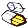 Ford Kuga 2016-2020 Светодиодные дневные ходовые огни и противотуманные фары с последовательными указателями поворота.