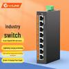 Промышленный неуправляемый гигабитный Ethernet-коммутатор netLINK на 8 портов