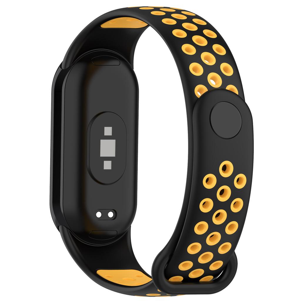 Для Xiaomi Smart Band 9 NFC/Band 9/Band 8 NFC/Band 8 Силиконовый ремешок для часов с силиконовым соединителем
