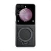 Для Magsafe Магнитный Держатель Чехол для Телефона Текстура ПУ Кожа для Samsung Galaxy Z Flip 7 6 5 4 3 5G Жесткий Корпус Ударопрочный Чехол