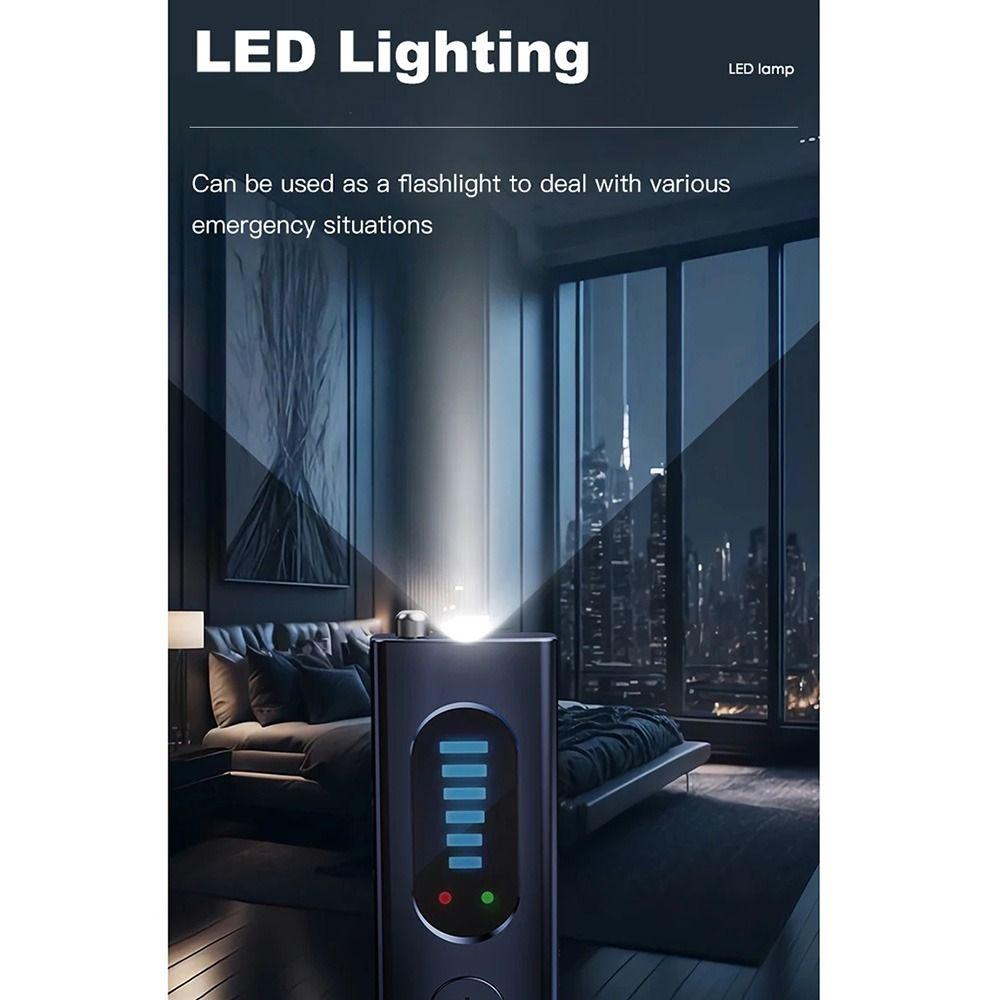 Антишпионский детектор скрытых камер Защита безопасности Всесигнальный сканер Гаджет