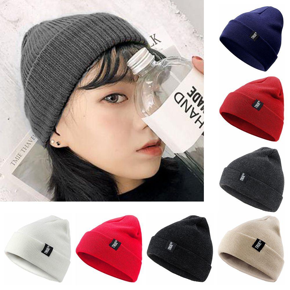 Navy Style Skullcap For Men Women Cuffed Beanies Warm Knit Hats Ski Baggy Hat Slouchy Beanie Hat