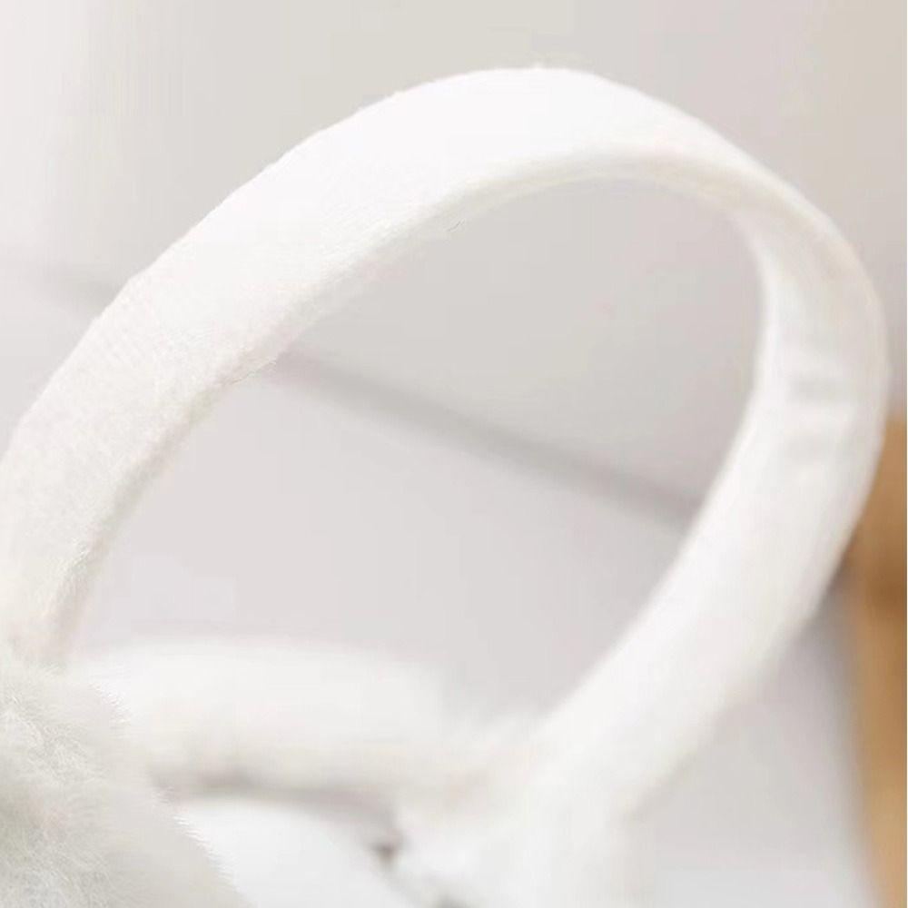 Тепловые вкладыши из кроличьего меха Складные грелки для ушей Милые Защищающие уши Студенты