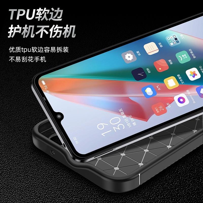 Для Redmi 14C Чехол Крышка Xiaomi Redmi 14C Capas Противоударный Углеродное волокно Защита объектива Бампер для телефона Мягкий ТПУ Fundas Redmi 14C