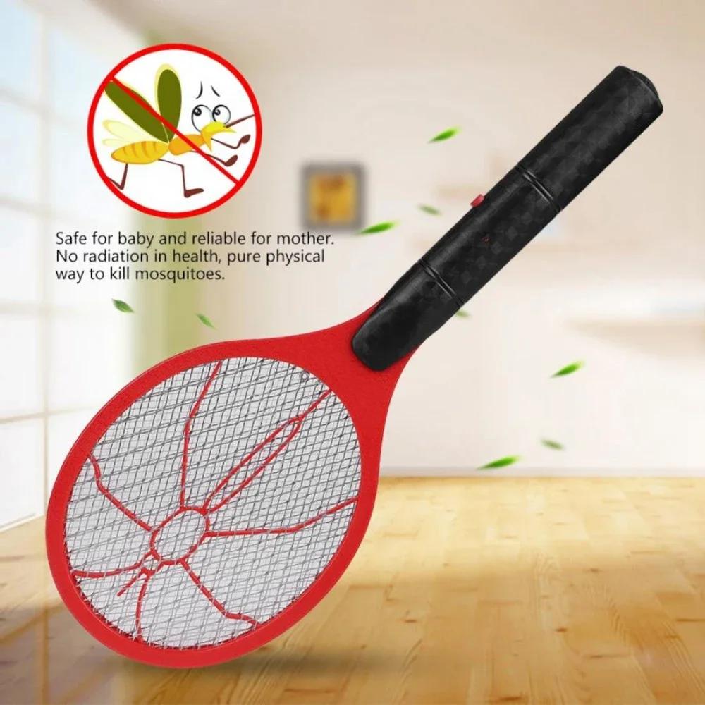 Battery Power Mosquitos Killer Electric Summer Lightweight Insects Killer Portable Swatter Racket Home Accessories Tools