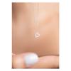 Women's Heart Model 925 Sterling Silver Necklace