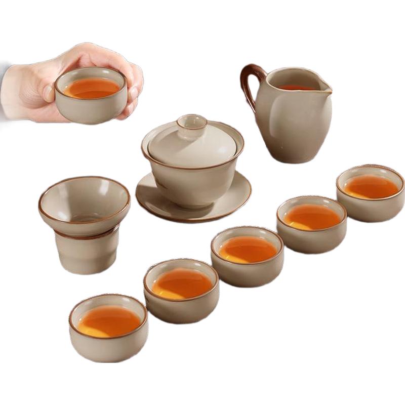 Sancai Gaiwan Ceramic Tea Ware