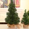 New Year Gift Wedding Decorations Table Ornament Mini Xmas Tree Artificial Plants Christmas Decor