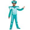 Déguisement Minecraft Armure De Diamant - Disguise - 127-136 Cm - 7-8 Ans - Turquoise