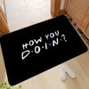 Luxury Black Printed Soft Kitchen Rug Anti-Fatigue Kitchen Rug Waterproof Non-Slip Rugs Set Runner Rug Bedside Rug Absorbent Carpet For Kitchen