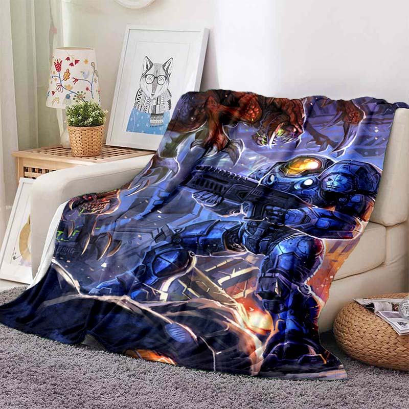 Одеяло World of Warcraft, игровое одеяло для косплея, супер мягкое одеяло с 3D-принтом, фланелевые одеяла для взрослых и детей, домашний декор