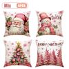 1-5 шт. Праздничная рождественская наволочка, декоративная наволочка, праздничный акцентный чехол для дивана для гостиной, зимняя вечеринка, домашний декор