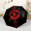 Manchester Compact Travel Automatic Umbrella Compact Durable 8-Rib Design Durable Plastic Iron for Outdoor Daily Use Compact Folding Umbrella