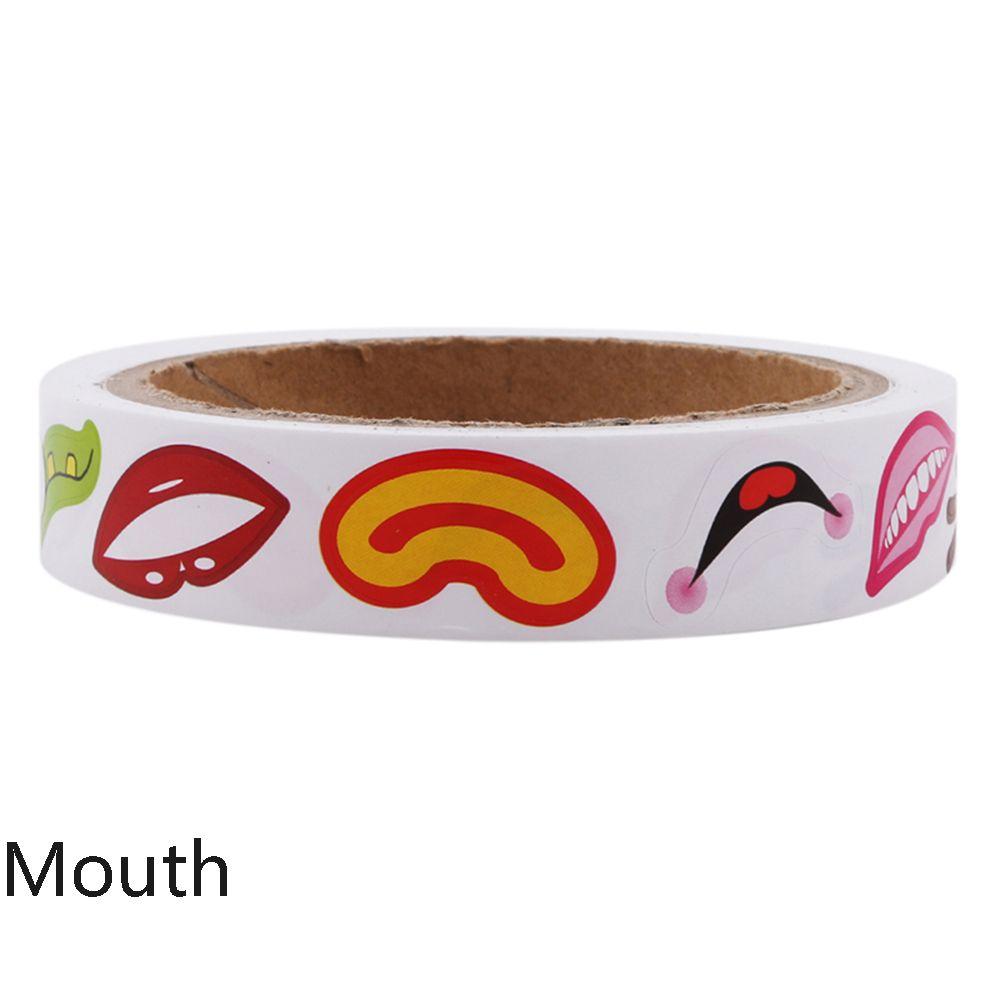 Materials Children Cartoon Animal Glue Stickers Stickers Educational Toys Eyes / Nose / Mouth