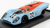 Brumm 1/43 Porsche 917K 24 часа Ле-Мана 1970 #22 GULF ХЭЙЛВУД - ХОББС BRUMM LE MANS Миниатюрный автомобиль