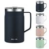 with Lid Water Cup 304 Stainless Steel Drinkware Household Couple Tumbler