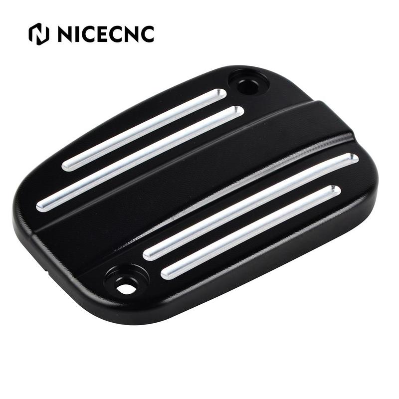 Front Brake Reservoir Cover Master Cylinder Cap For Harley Softail Slim Fat Boy CVO Breakout Heritage Softail 2015 2016 2017