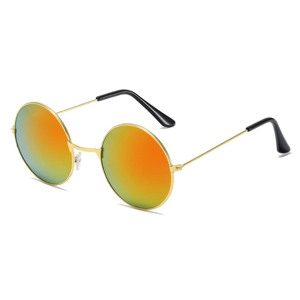 Men UV400 Sunglasses Retro Round Frame Women Lenses Sunglasses Men Lenses Sunglasses