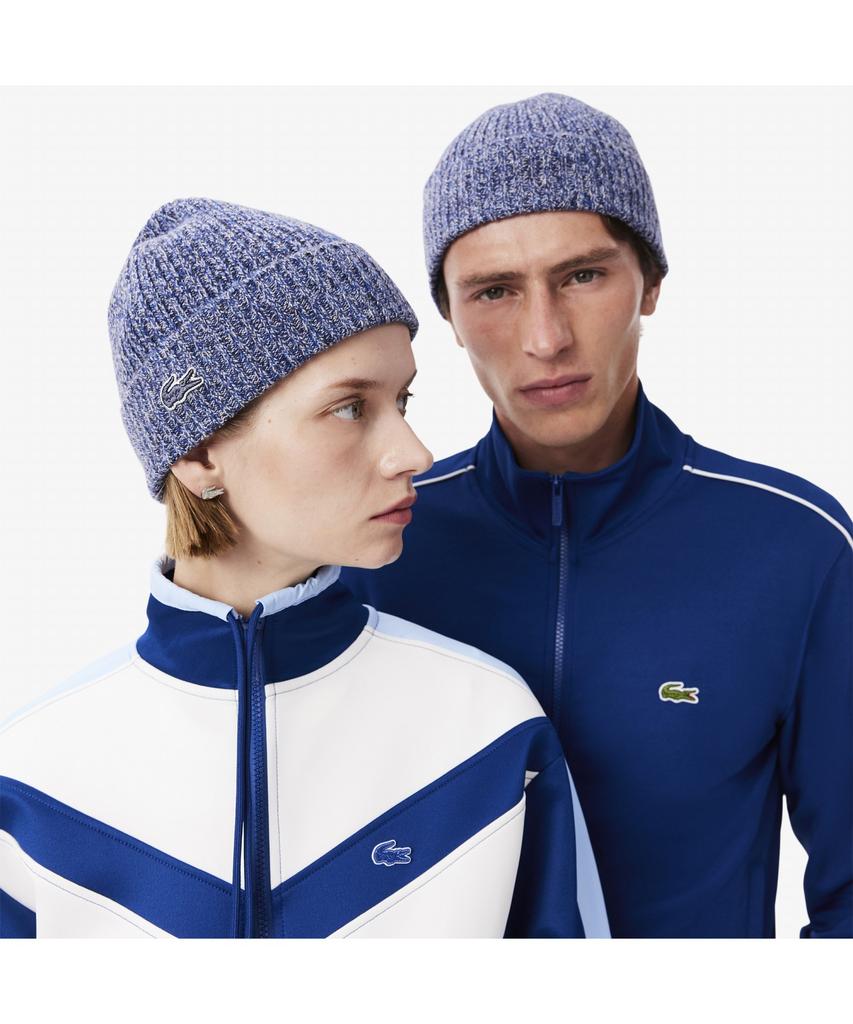 LACOSTE Мужская шерстяная вязаная шапка-бини Rb4737-54N I7Y
