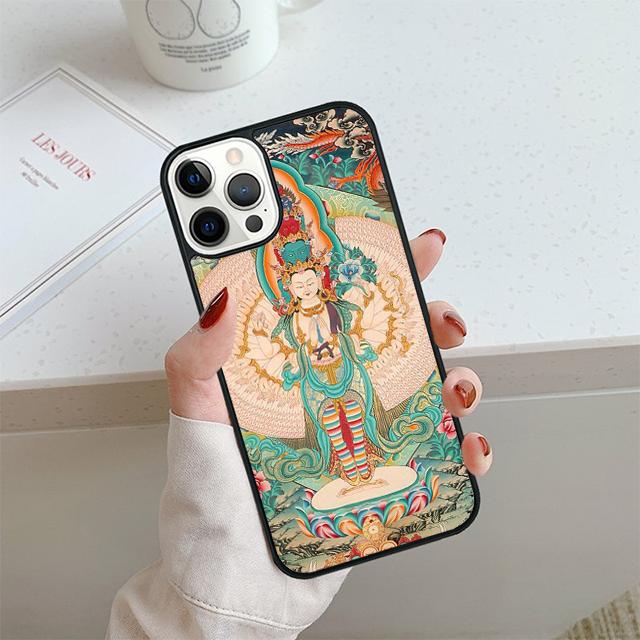 Красивая работа Гаутама Будда Чехол для телефона Для iPhone 17 Air 14 15 16 13 12 Чехол Для Apple Pro Max 6S Plus