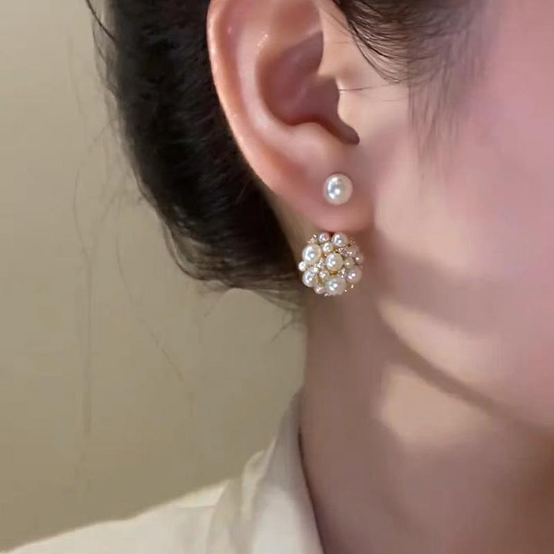 Легкие Роскошные Блестящие Серьги-капли из Кубического Циркония и Искусственного Жемчуга для Женщин Модные Подвесные… Больше